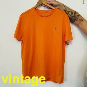 Polo Ralph Lauren Orange Short Sleeve Tee